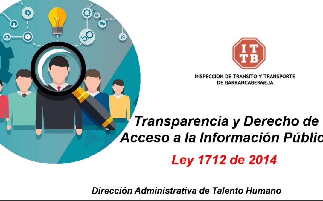 Capacitación Ley Transparencia y Acesso a la Informacion Publica ITTB